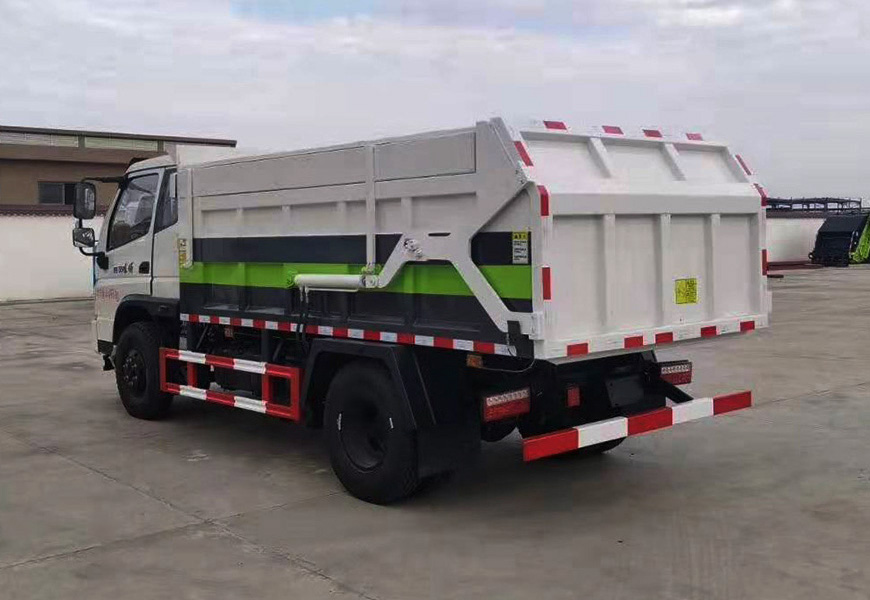 時(shí)風(fēng)壓縮對接自卸環(huán)衛(wèi)車