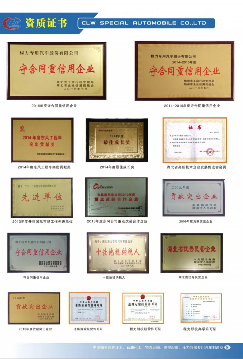 程力資質(zhì)證書(shū)